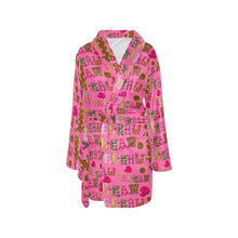 Load image into Gallery viewer, Pink Yeehaw Women's Western Bath Robe
