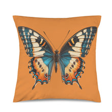 Load image into Gallery viewer, Baha Ranch Butterfly Velvety Soft Pillow Cover Made in America

