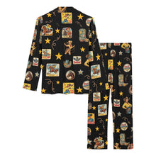 Load image into Gallery viewer, Vintage Cowgirl Collage Western Pajama Set
