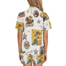 Load image into Gallery viewer, Vintage Cowgirl Collage Pajama Set
