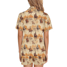 Load image into Gallery viewer, Western Grunge Women's Western Pajama Set
