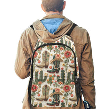 Load image into Gallery viewer, Floral Boots Cactus Backpack
