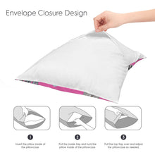 Load image into Gallery viewer, Baha Ranch Pink YEEHAW Velvety Soft Pillow Case Made in America
