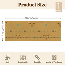 Load image into Gallery viewer, Baha Ranch Barbwire Longhorn Body Pillow Made in America
