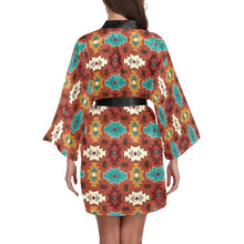Load image into Gallery viewer, Old Aztec Women&#39;s Lounge Kimono Robe
