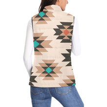 Load image into Gallery viewer, Women&#39;s Sedona Aztec Puffy Vest
