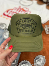 Load image into Gallery viewer, Aint Caught Shit Fishing Club Trucker Hat
