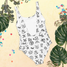 Load image into Gallery viewer, Yee Haw Brands One-Piece Swimsuit
