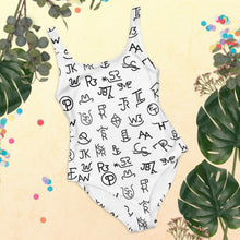 Load image into Gallery viewer, Yee Haw Brands One-Piece Swimsuit
