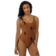 Load image into Gallery viewer, Baha Ranch Yeehaw Saddle Up One-Piece Swimsuit
