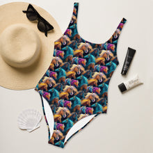 Load image into Gallery viewer, Baha Ranch Yeehaw Wild Horses One-Piece Swimsuit
