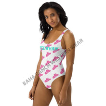 Load image into Gallery viewer, Yeehaw Pink Hat Yeehaw Swim Suit

