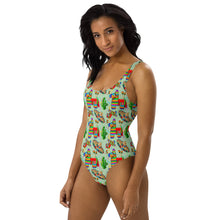 Load image into Gallery viewer, Yeehaw Cinco De Mayo One-Piece Swimsuit
