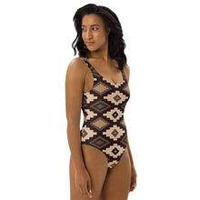 Load image into Gallery viewer, Yeehaw Southwestern Earth One-Piece Swimsuit
