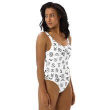 Load image into Gallery viewer, Yee Haw Brands One-Piece Swimsuit
