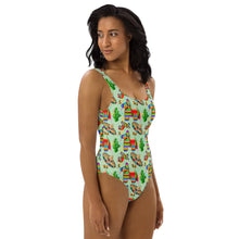 Load image into Gallery viewer, Yeehaw Cinco De Mayo One-Piece Swimsuit

