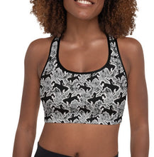 Load image into Gallery viewer, Rodeo Bronc Padded Sports Bra
