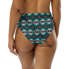 Load image into Gallery viewer, Yeehaw Teal Burgandy Bikini Bottom
