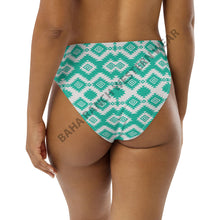 Load image into Gallery viewer, Yeehaw Turquoise Aztec Bikini Bottom

