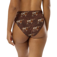 Load image into Gallery viewer, Yeehaw Leather &amp; Longhorns Bikini Bottom
