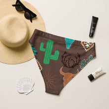 Load image into Gallery viewer, Yeehaw Bullhead Cactus Bikini Bottom
