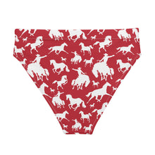 Load image into Gallery viewer, Yeehaw Red Rodeo Cowboy Bikini Bottom
