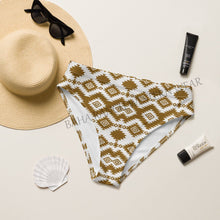 Load image into Gallery viewer, Yeehaw Brown Aztec Bikini Bottom
