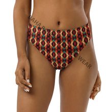 Load image into Gallery viewer, Yeehaw Rust Aztec Bikini Bottom
