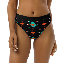 Load image into Gallery viewer, Yeehaw Turquoise &amp; Orange Aztec Bikini Bottom

