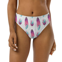 Load image into Gallery viewer, Yeehaw Boho Feather Bikini Bottom
