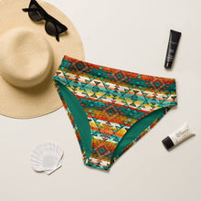 Load image into Gallery viewer, Yeehaw Mustard Aztec Bikini Bottom
