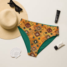 Load image into Gallery viewer, Yeehaw Golden Aztec Bikini Bottom

