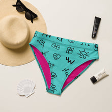 Load image into Gallery viewer, Yeehaw Turquoise Brands Bikini Bottom
