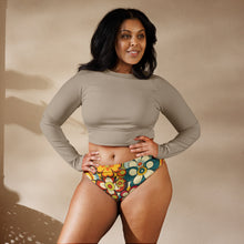 Load image into Gallery viewer, Yeehaw Woodstock Retro Floral Bikini Bottom

