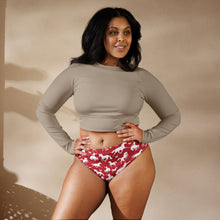Load image into Gallery viewer, Yeehaw Red Rodeo Cowboy Bikini Bottom
