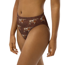 Load image into Gallery viewer, Yeehaw Leather &amp; Longhorns Bikini Bottom
