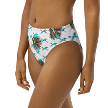 Load image into Gallery viewer, Yeehaw Turquoise Running Horse Head Dress Bikini Bottom
