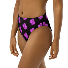 Load image into Gallery viewer, Yeehaw Purple Neon Cactus Bikini Bottom
