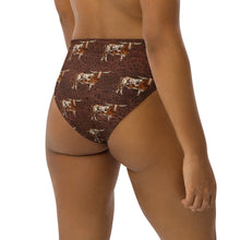 Load image into Gallery viewer, Yeehaw Leather &amp; Longhorns Bikini Bottom

