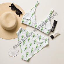 Load image into Gallery viewer, Yeehaw Desert Dweller Bull Skull Cactus Bikini
