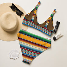 Load image into Gallery viewer, Yeehaw Mustard Serape Bikini
