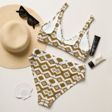 Load image into Gallery viewer, Yeehaw Brown Aztec Bikini
