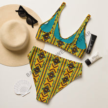 Load image into Gallery viewer, Yeehaw Mustard Aztec Bikini
