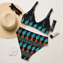 Load image into Gallery viewer, Yeehaw Turquoise Cactus Bikini

