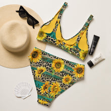 Load image into Gallery viewer, Yeehaw Leopard &amp; Sunflower Bikini
