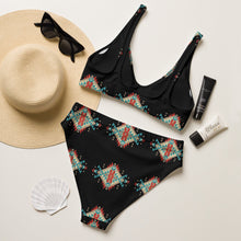 Load image into Gallery viewer, Yeehaw Black Aztec Bikini
