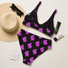 Load image into Gallery viewer, Yeehaw Purple Neon Cactus Bikini
