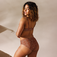 Load image into Gallery viewer, Yeehaw Brown Aztec Bikini
