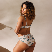 Load image into Gallery viewer, Yeehaw Western Symbols Bikini
