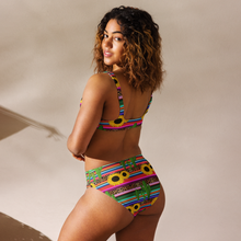Load image into Gallery viewer, Yeehaw Sunflower Serape Bikini
